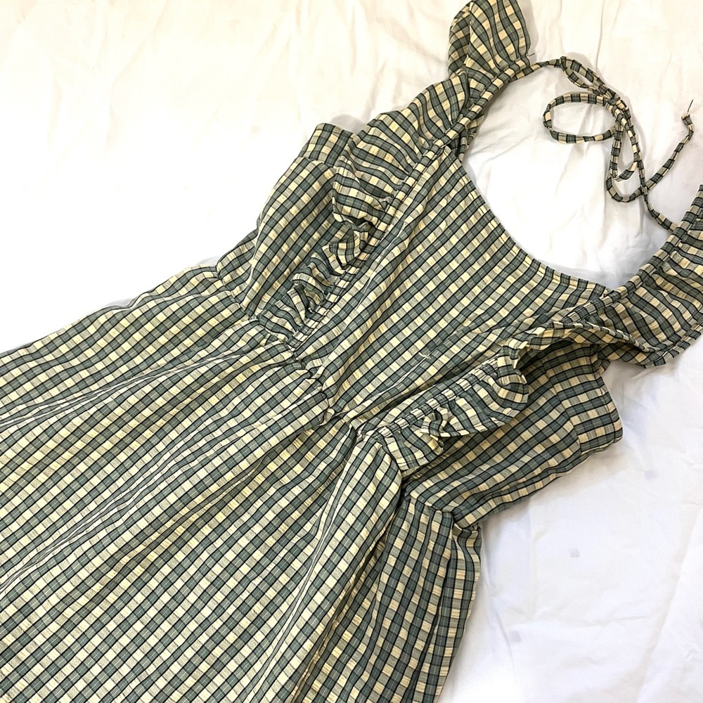 Short mini gingham dress | Wild Fable